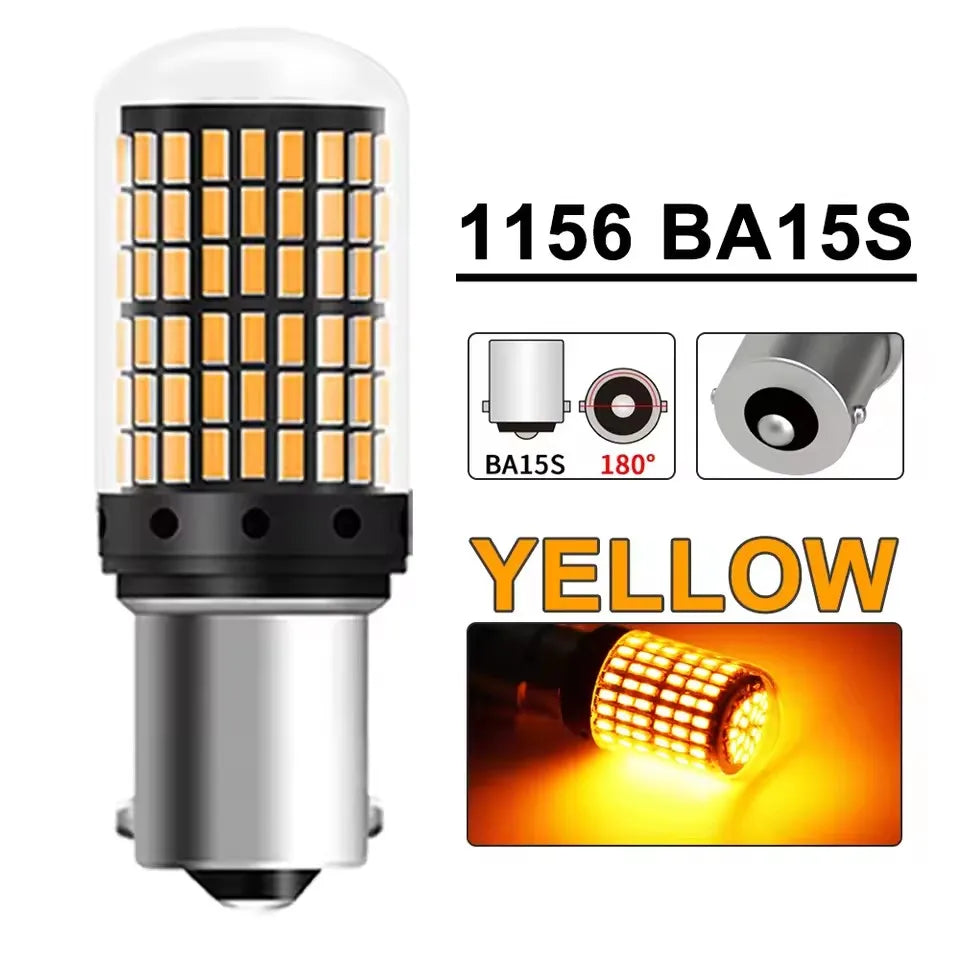 1156 BA15S LED Birne Set 3014 144 SMD