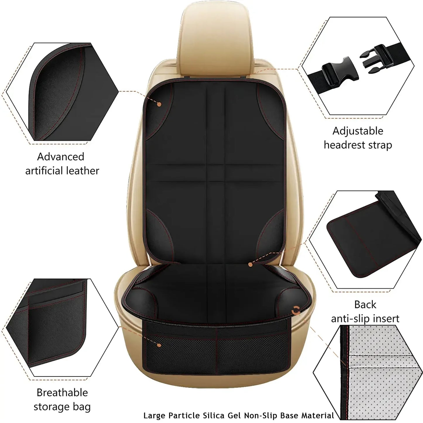 Universal Auto-Sitzbezug Set mit Reifendetail 2er-Pack – SwissGlanzGarage Autopflege Schweiz