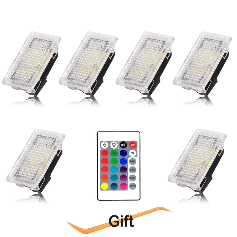 RGB LED Lampen Set für Tesla Kofferraum