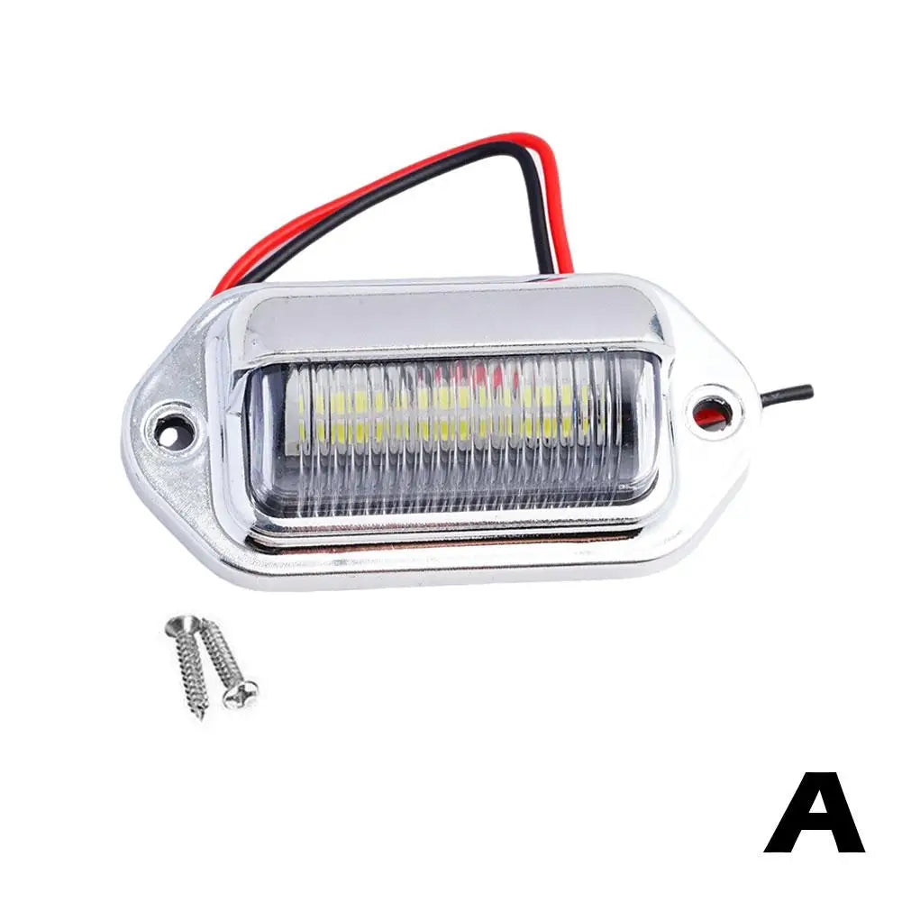 6 LED Nummernschildbeleuchtung Set
