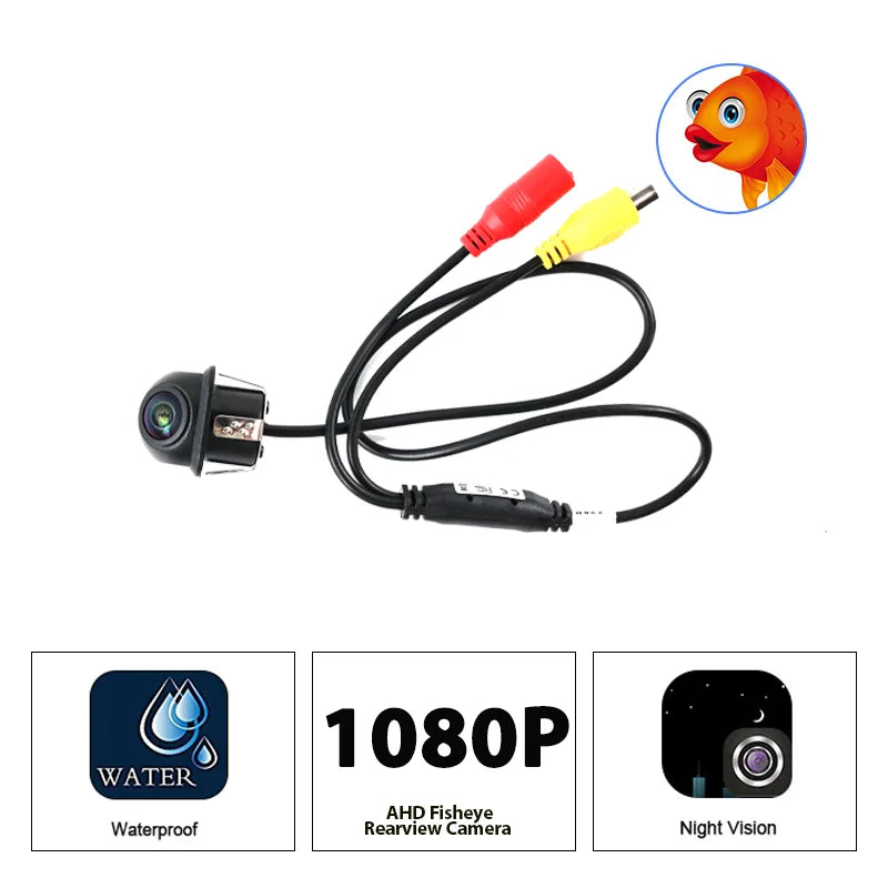 IP68 Wasserdichte Rückfahrkamera 180°