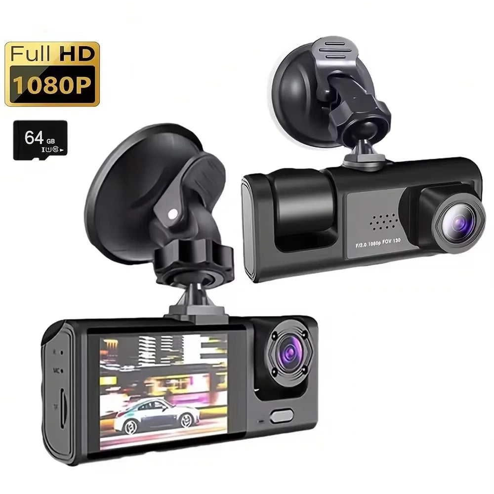 Dashcam 1080P mit IR Nachtsicht und Loop-Aufnahme