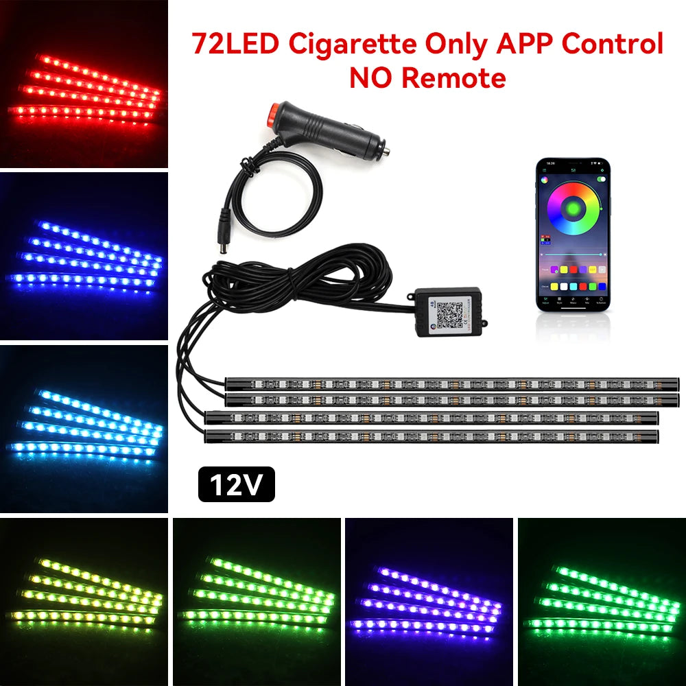 LED Fussraum-Beleuchtung Set