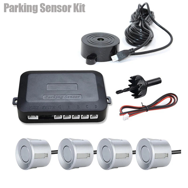 Parksensor-Set 12V mit 4 Sensoren