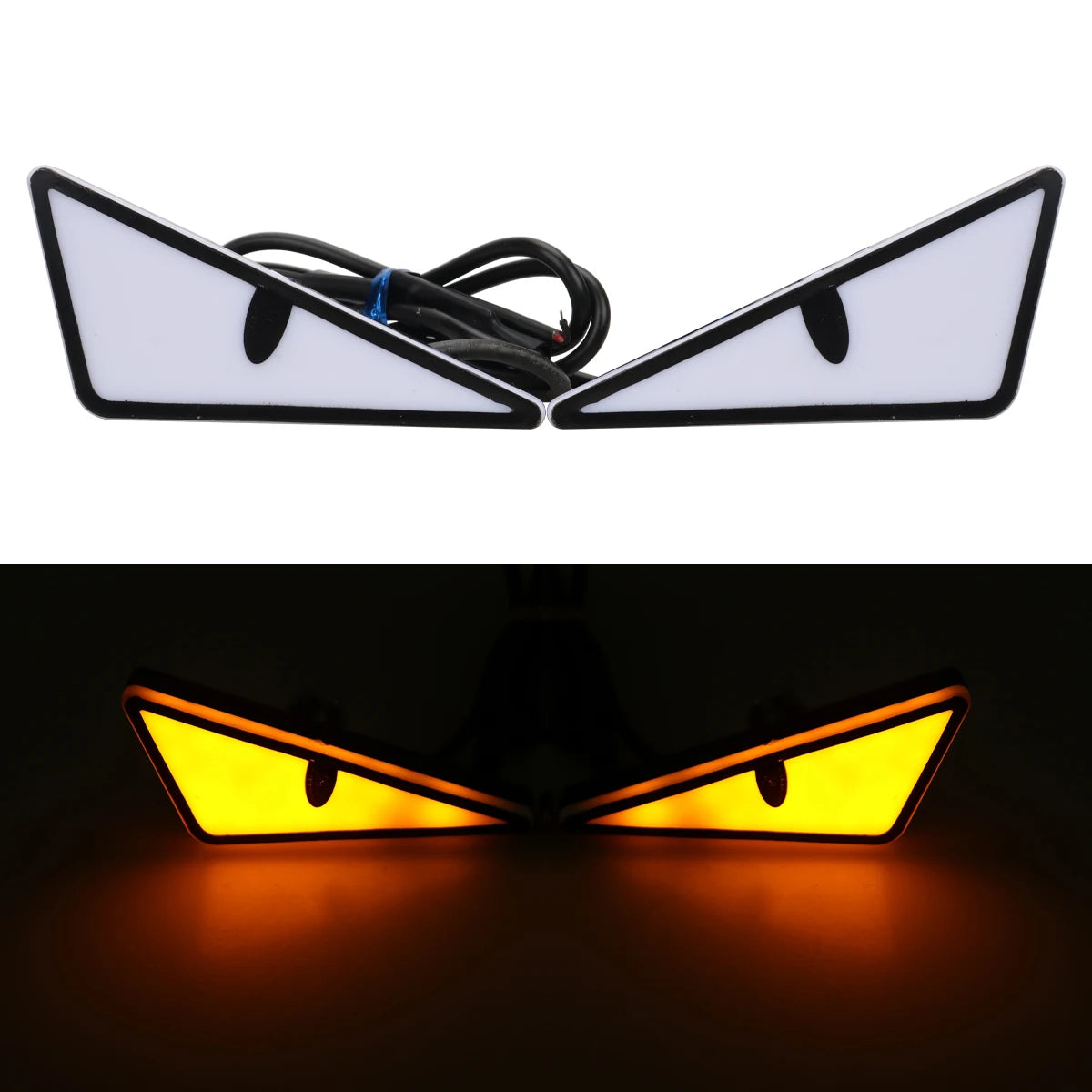 Universal LED Teufelsaugen Auto Motorrad Licht