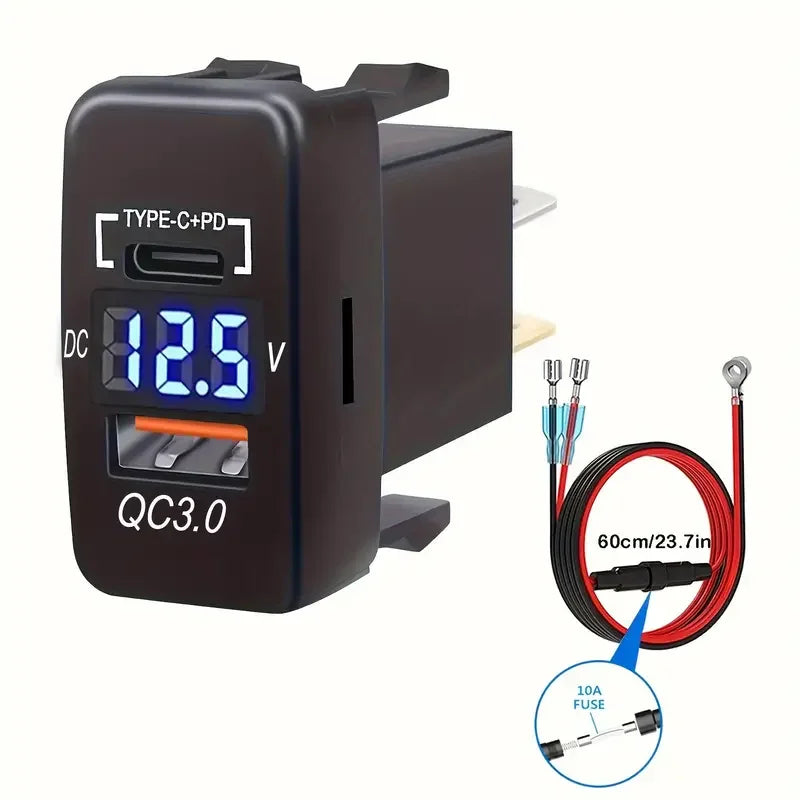 USB Auto Ladegerät mit Quick Charge 3.0