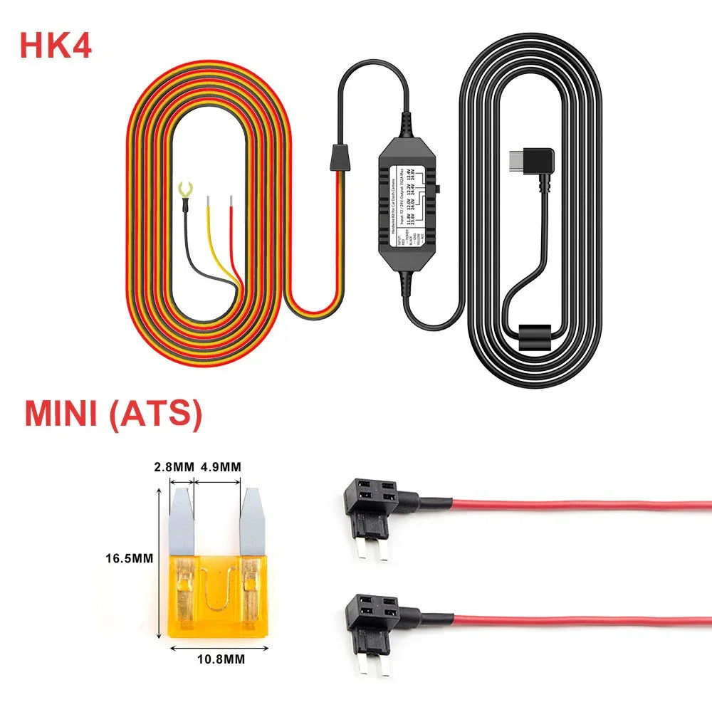 VIOFO Type-C HK4 ACC Hardwire Kabel