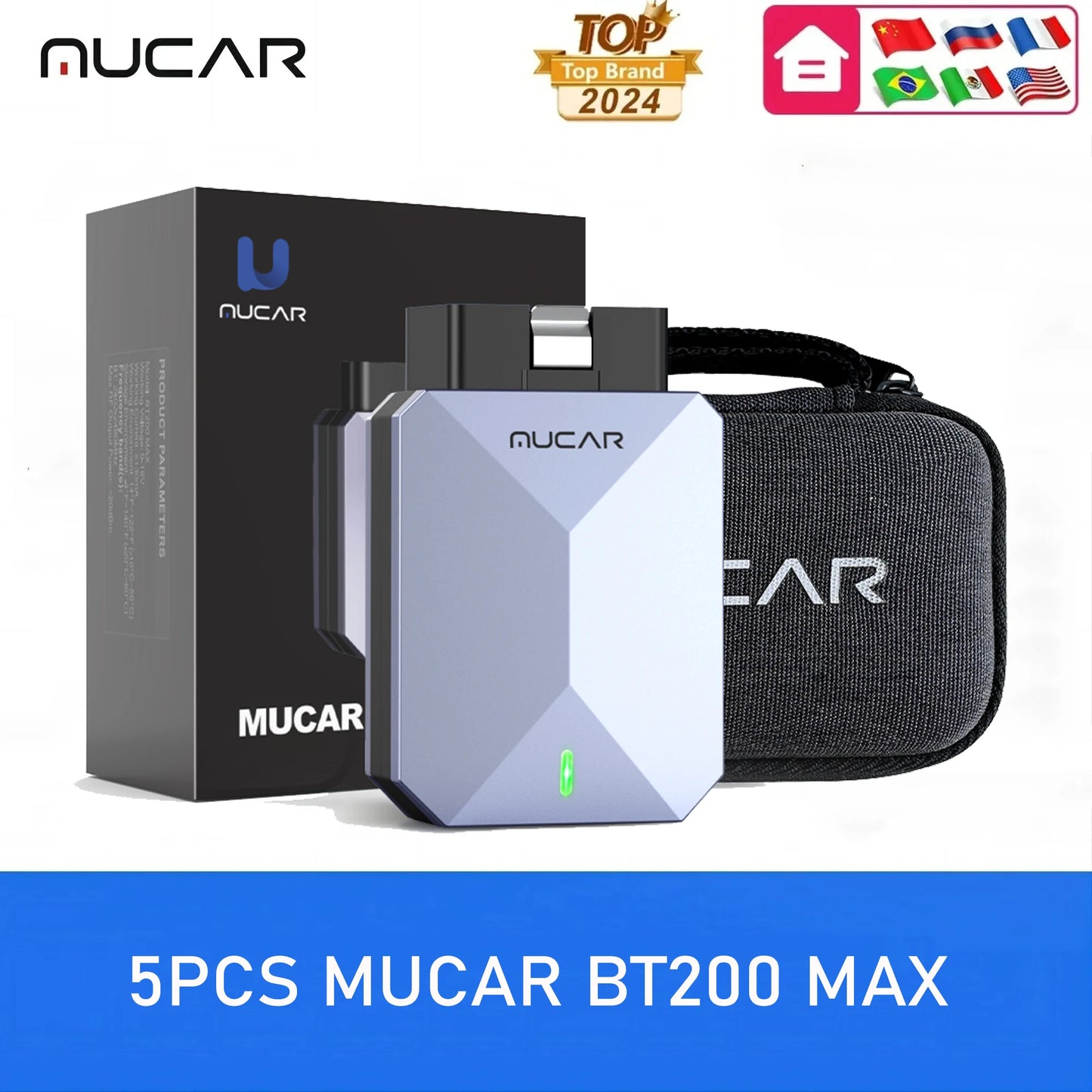 MUCAR BT200 MAX OBD2-Diagnosegerät