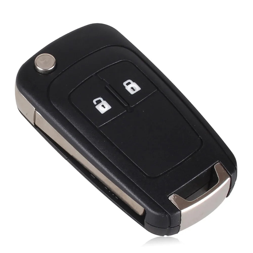 KEYYOU Klappschlüssel Gehäuse für Chevrolet