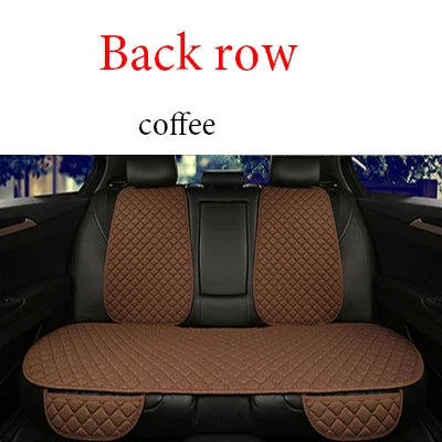 Universal Auto-Sitzauflage Leinen Schwarz