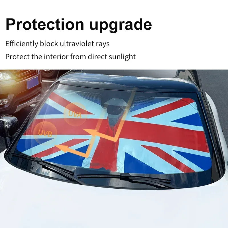 Windschutzscheiben-Sonnenschutz Mini Cooper – SwissGlanzGarage Autopflege Schweiz