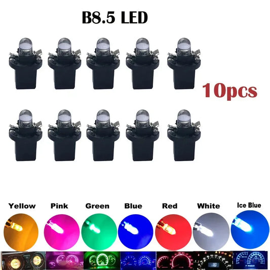 B8.5 LED Innenraumbeleuchtung 10er Set – SwissGlanzGarage Autopflege Schweiz