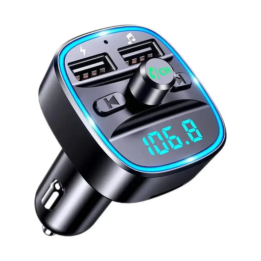Bluetooth 5.0 Auto-Adapter mit Dual USB-Ladeanschluss – SwissGlanzGarage Autopflege Schweiz