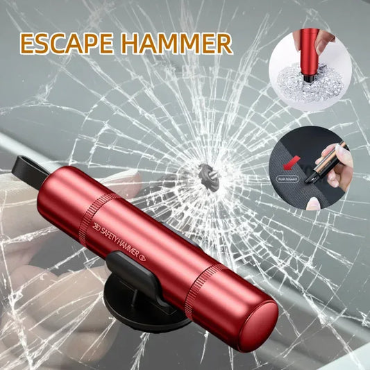 2-in-1 Fensterbrecher & Sicherheitsmesser – SwissGlanzGarage Autopflege Schweiz