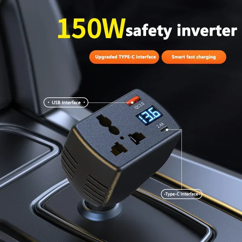 200W Mini Auto Ladegerät USB-C PD Schnelllader 150 W – SwissGlanzGarage Autopflege Schweiz