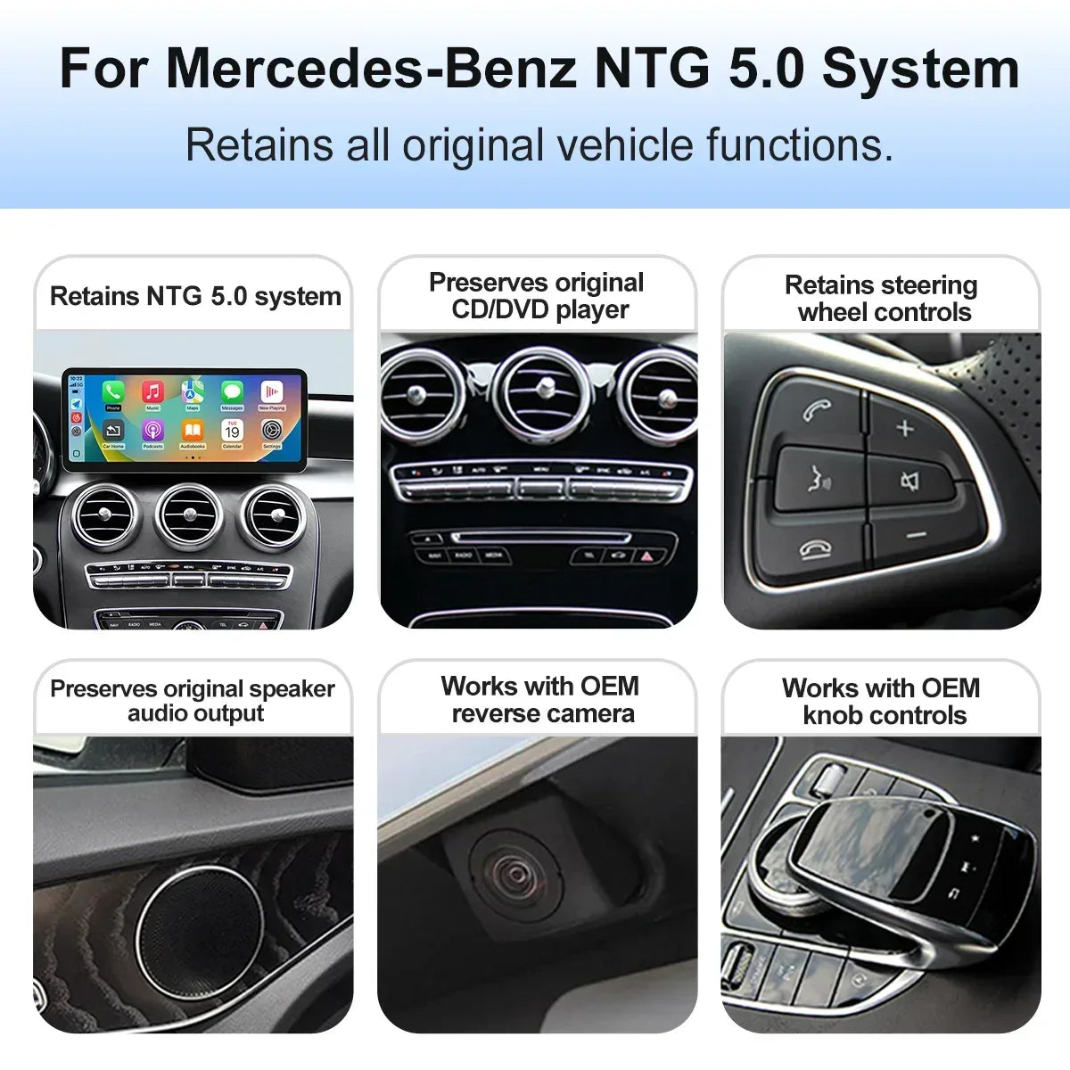 12.3" Kabellos CarPlay Android Auto Touchscreen – SwissGlanzGarage Autopflege Schweiz