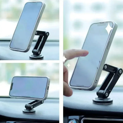 Auto-Handyhalterung mit Saugnapf – 360° drehbar – SwissGlanzGarage Autopflege Schweiz