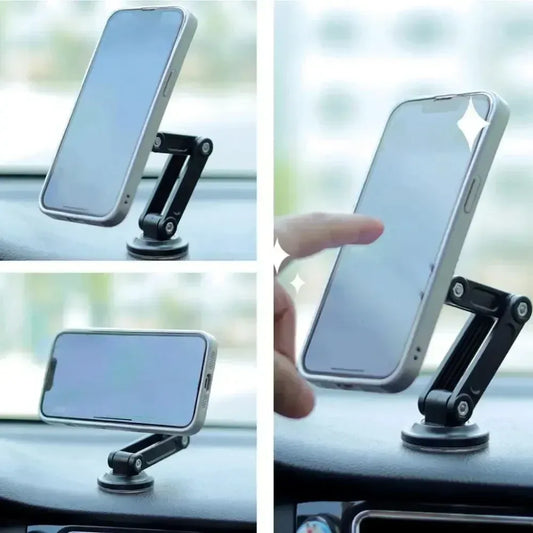 Auto-Handyhalterung mit Saugnapf – 360° drehbar – SwissGlanzGarage Autopflege Schweiz