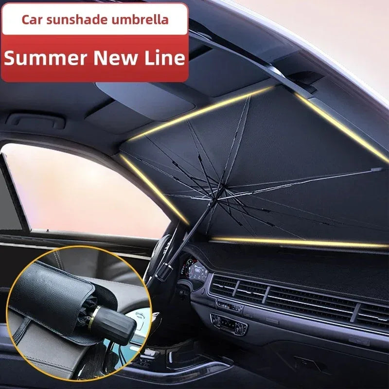 Auto-Sonnenschutz Windschutzscheibe Faltbar – SwissGlanzGarage Autopflege Schweiz