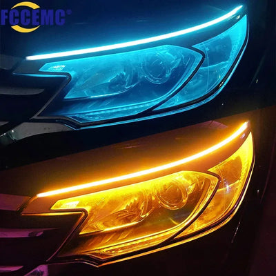 Flexible wasserdichte LED Tagfahrlicht-Streifen – SwissGlanzGarage Autopflege Schweiz