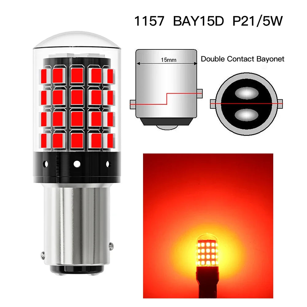 1156 BA15S P21W BAU15S PY21W 7443 W21/5W T20 7440 W21W