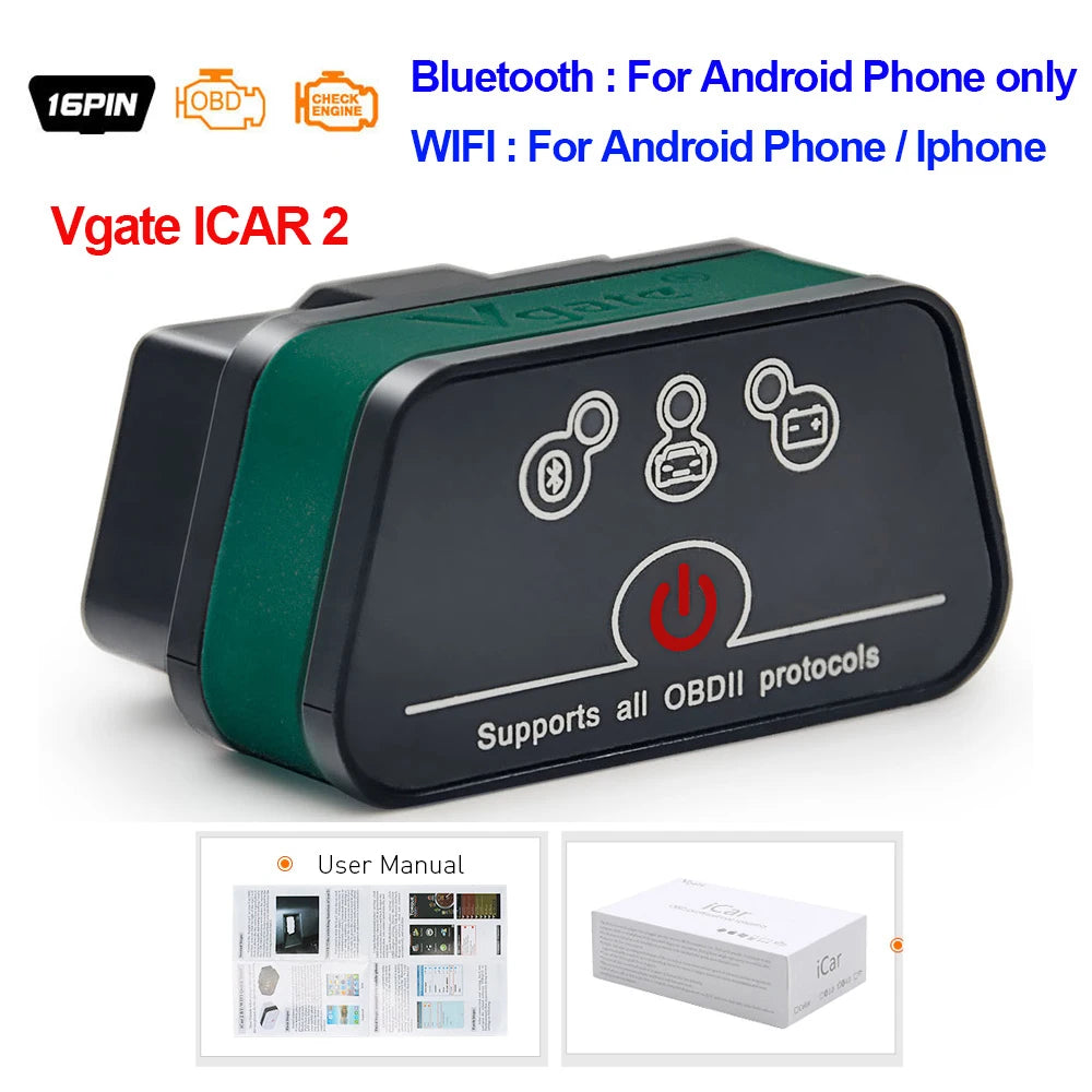 Vgate ICar2 OBD2 Bluetooth Scanner