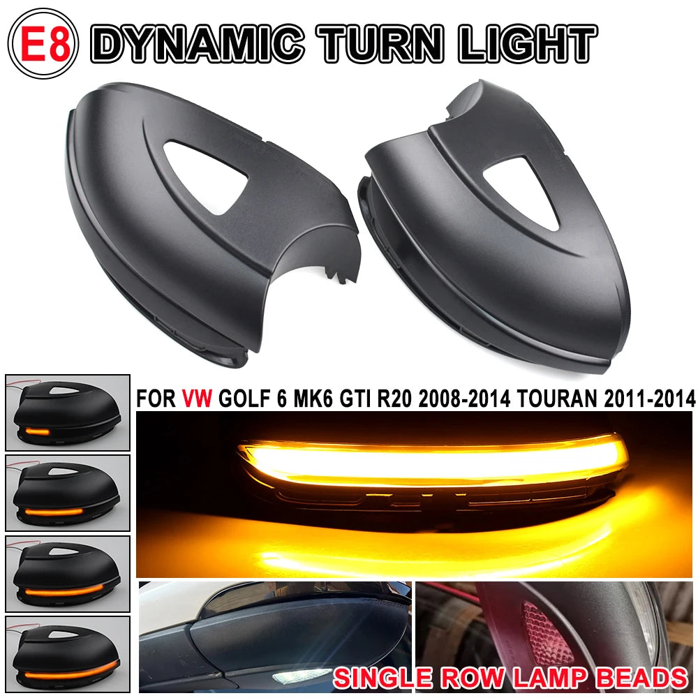 Dynamisches LED-Blinklicht für VW Golf 6 MK6