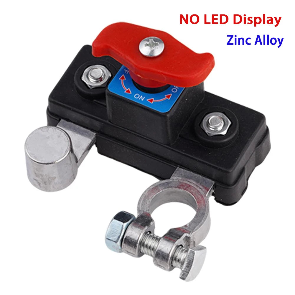 Batterie-Trennschalter mit LED-Display 12-24V
