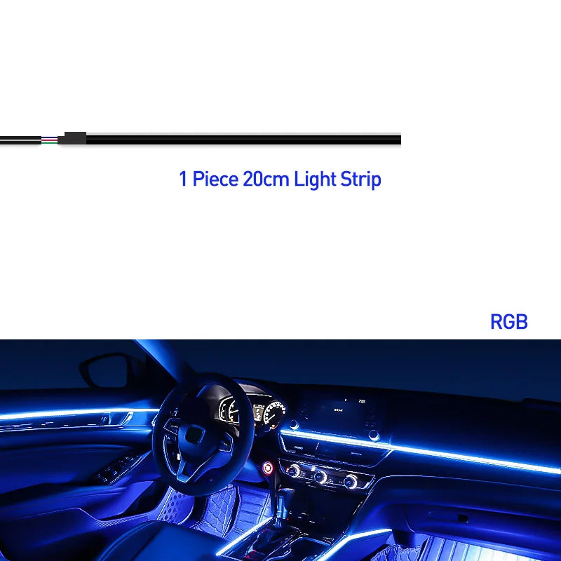 18 in 1 Auto Ambientebeleuchtung 64 Farben