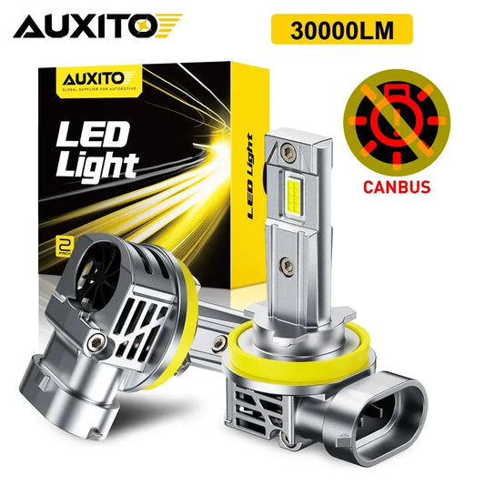 AUXITO H11 H8 LED Scheinwerfer-Birnen Set – SwissGlanzGarage Autopflege Schweiz