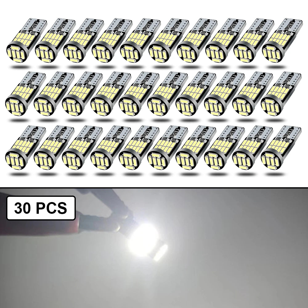 W5W T10 LED-Birnen 4014 SMD 6000K 5W5 - Superhelle –