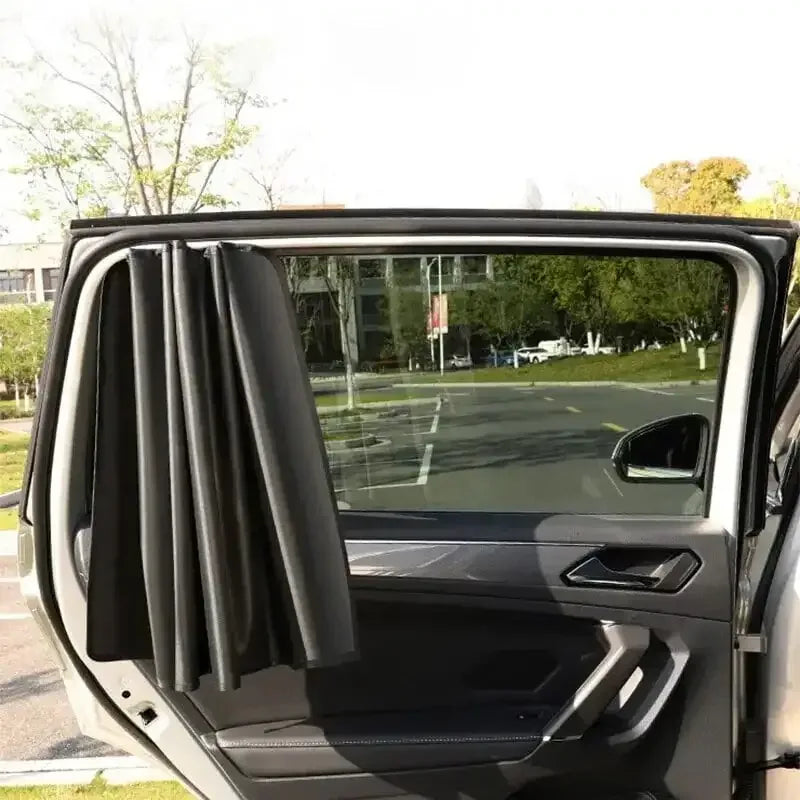 Magnetischer Auto-Sonnenschutz – für die Seitenfenster – SwissGlanzGarage Autopflege Schweiz
