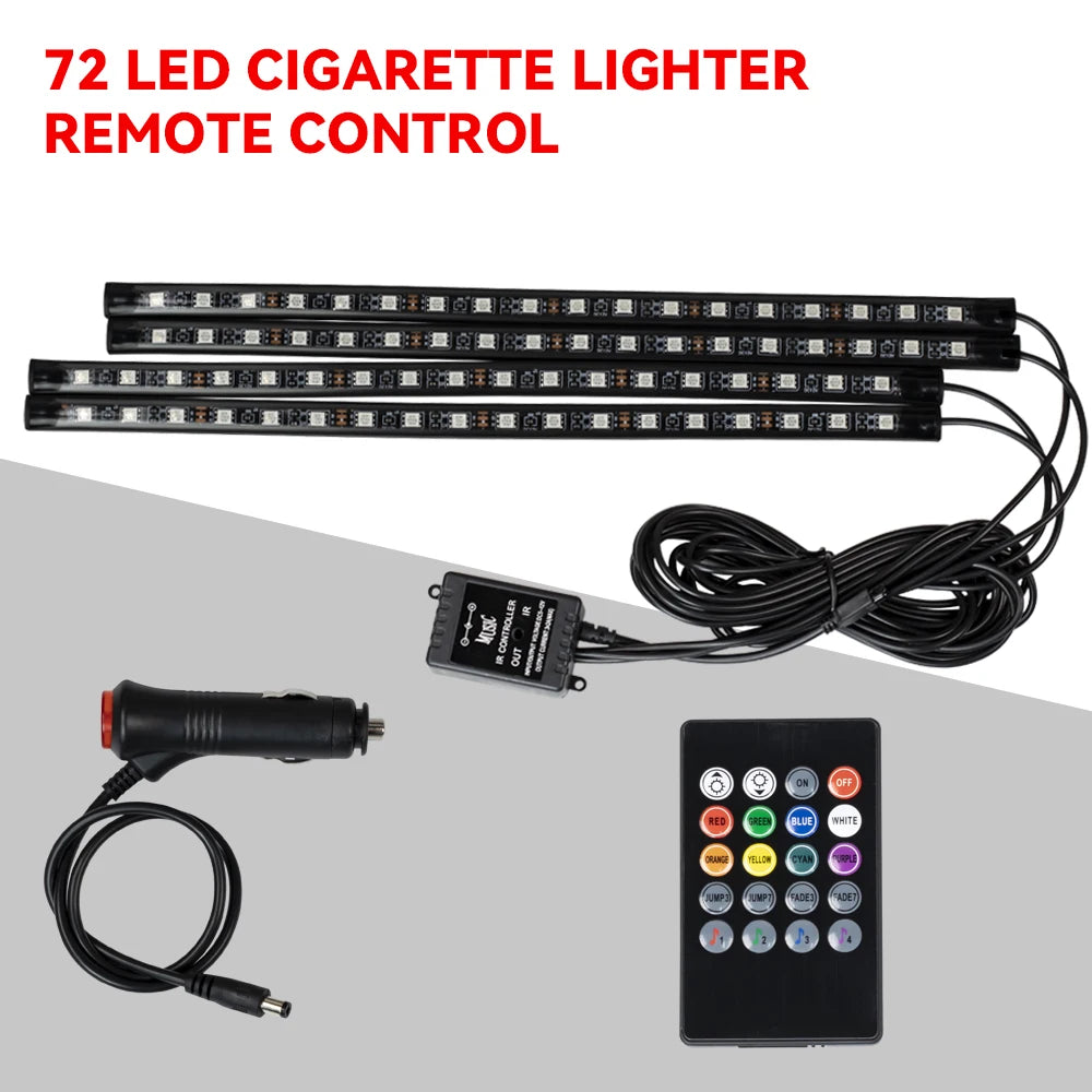 Kabelloses Auto LED Innenraum Ambiente Fusslicht