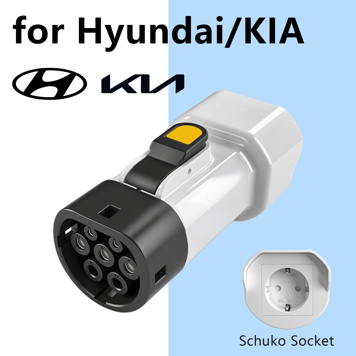 Type2 V2L Entladeadapter EU-Stecker
