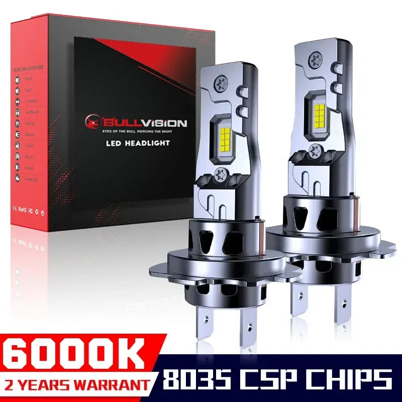 Bullvision H7 LED Scheinwerferlampe – SwissGlanzGarage Autopflege Schweiz