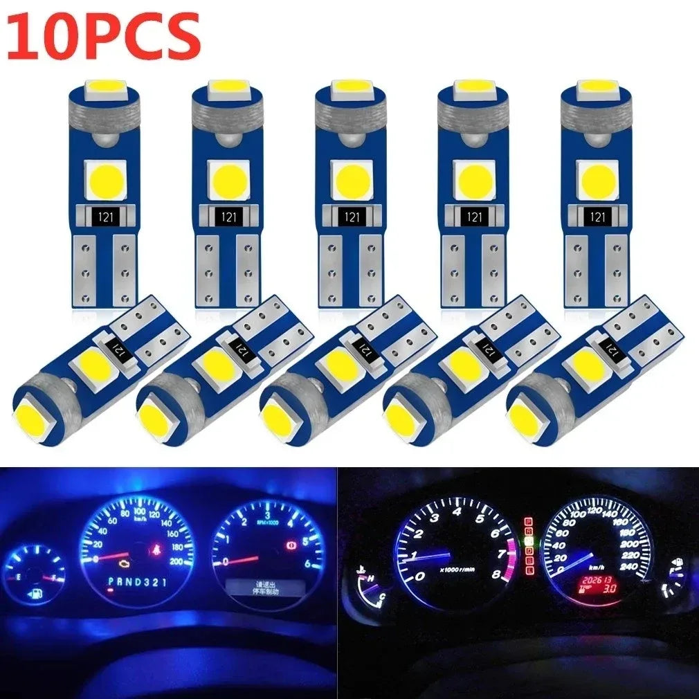 T10 W5W 12V 5W Signal-Lampe Glas 10er Set – fürs – SwissGlanzGarage Autopflege Schweiz