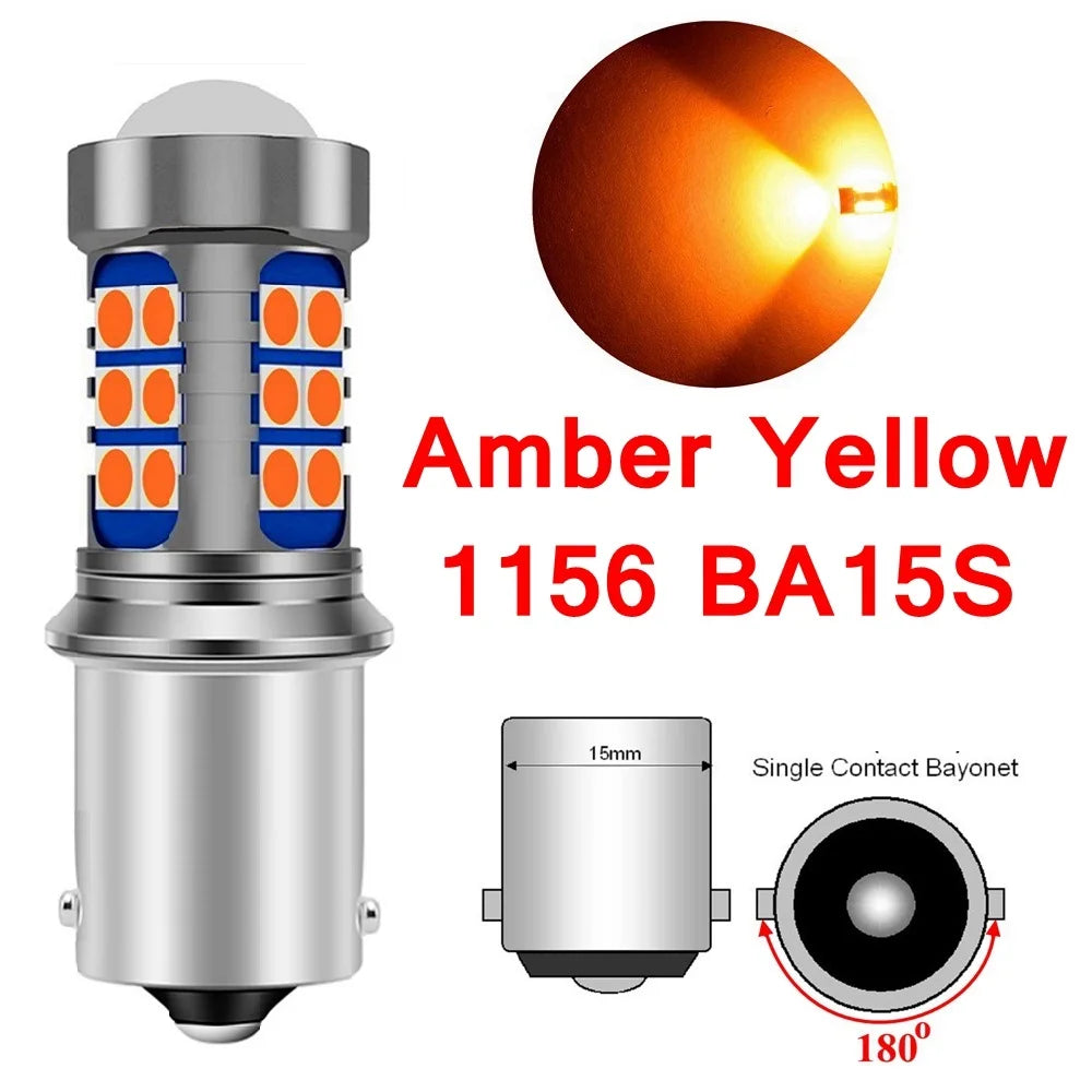 P21W LED-Birnen Set 1157 BAY15D PY21W BAU15S