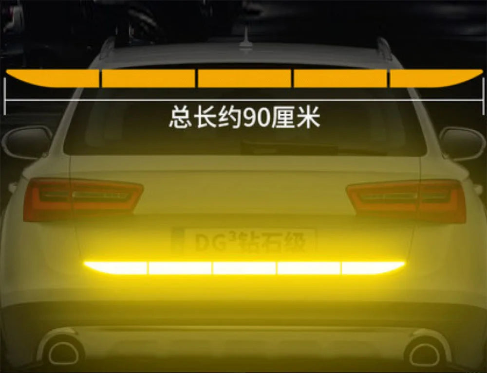 Reflektierendes Warnband für Autos