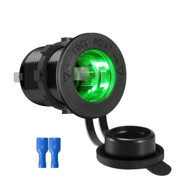 Auto Cigarette Lighter Socket 12V-24V Wasserdicht Plug