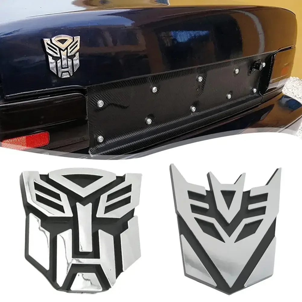 Auto-Emblem Transformer Logo – SwissGlanzGarage Autopflege Schweiz