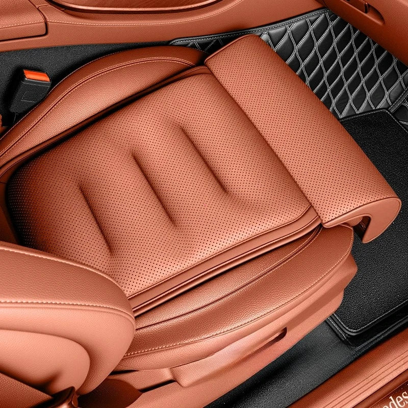 Memory Foam Sitzverlängerung mit Suede-Abdeckung