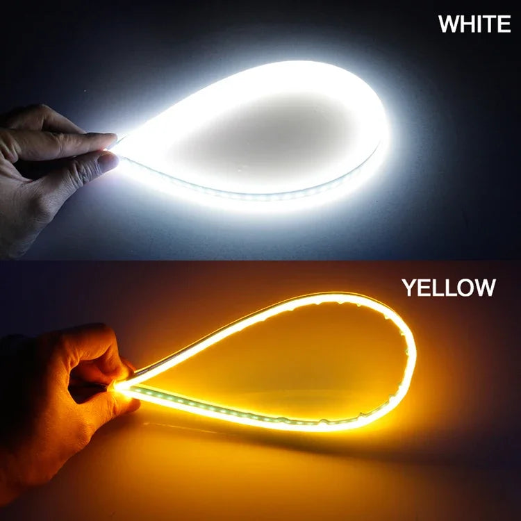 12V LED Leuchtstreifen Tagfahrlicht 2 Stück