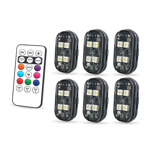 Kabellose LED Stroboskop-Beleuchtung Set