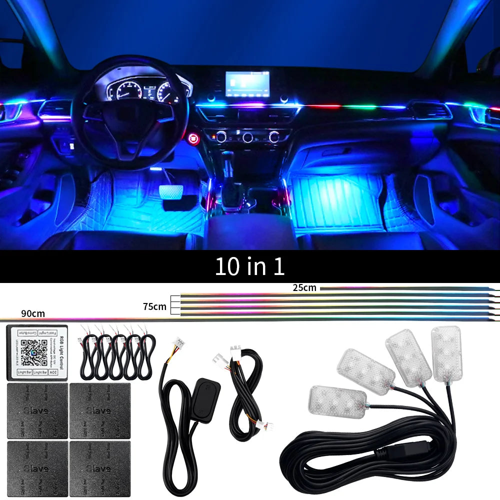 Kabellose LED Stroboskoplichter 8 Farben