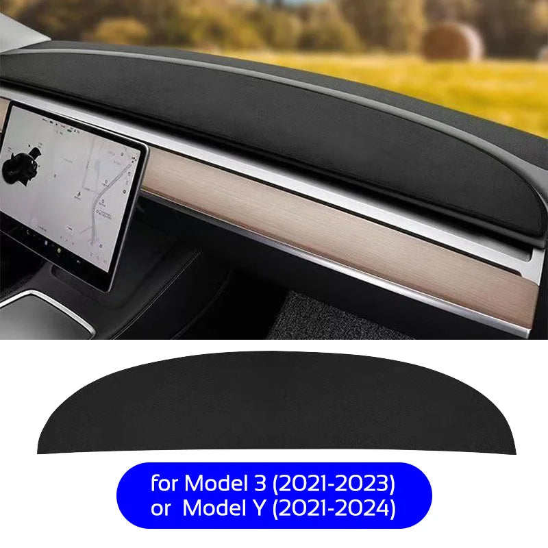Armaturenbrett Anti-UV Mat Abdeckung Tesla Model 3 Y