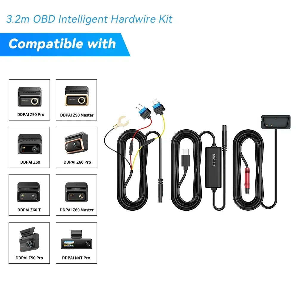 DDPAI OBD Hardware Kit Z50 Z40 Z50Pro Z60 – SwissGlanzGarage Autopflege Schweiz