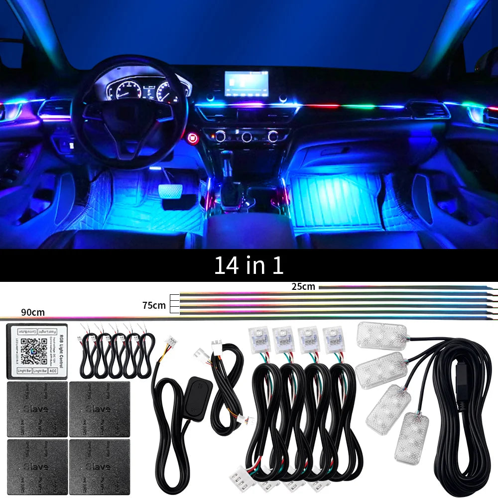 Kabellose LED Stroboskoplichter 8 Farben