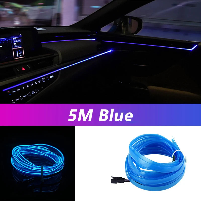 5M LED Streifen Licht Innenraum Auto