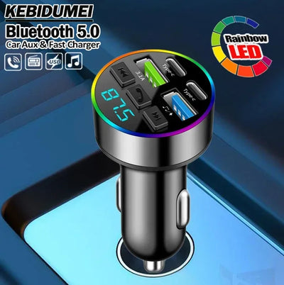 KEBIDUMEI 66W Bluetooth 5.0 FM Transmitter – SwissGlanzGarage Autopflege Schweiz