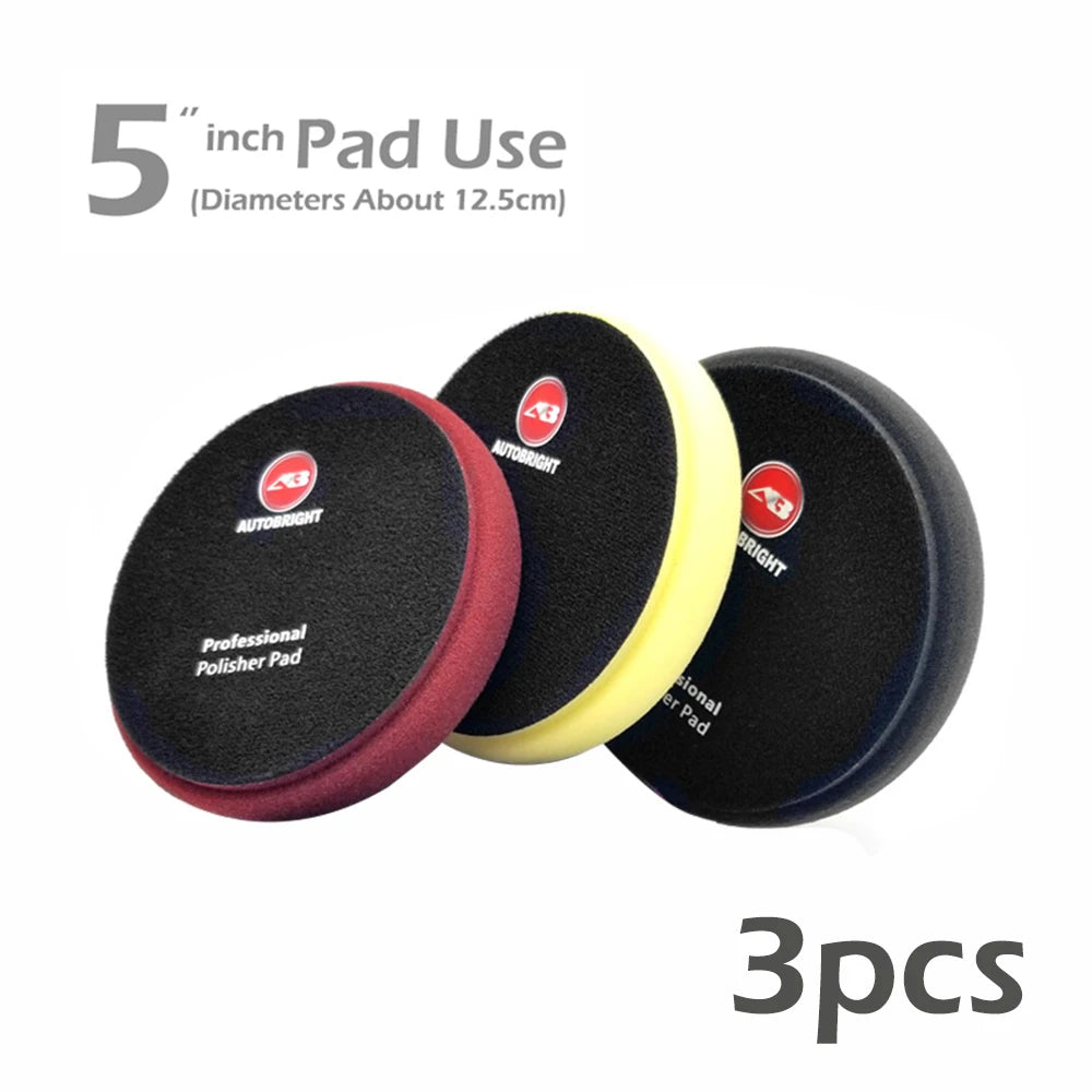 5 Zoll Polierscheibe Schaumstoff-Pad – für den Rückspiegel